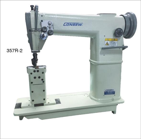 Consew 357R-2 High Speed, Post Bed, 2 Needle, Drop Feed, Lockstitch